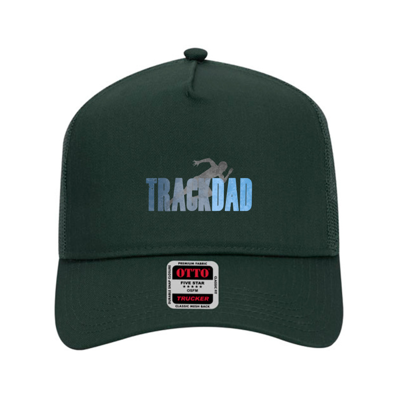 Mens Track Dad Track & Field Runner Cross Country Running Father Mesh Back Trucker Hat by kamiatun | Artistshot