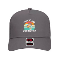 Bee Vegan T  Shirt Our Work Our Honey Bee Vegan Plantbased Funny Novel Mesh Back Trucker Hat | Artistshot