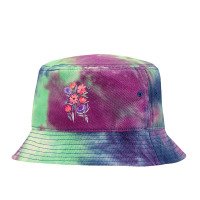 Cute Flowers Tie Dyed Bucket Hat | Artistshot