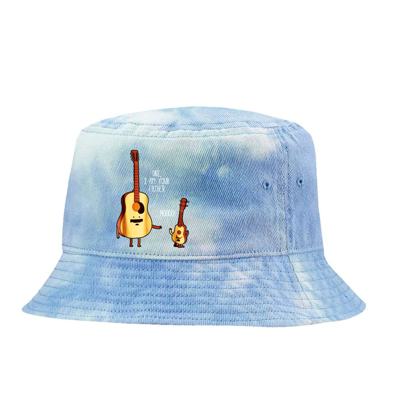 Ukulele Guitar Music Tie Dyed Bucket Hat by FeelGood Tees | Artistshot