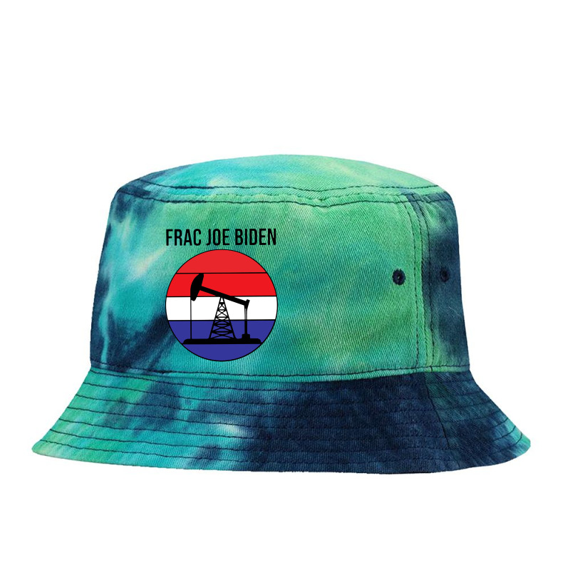 Funny Fracking Tie Dyed Bucket Hat by Carlos77 | Artistshot