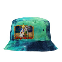 Merry Christmas Holy Family Tie Dyed Bucket Hat | Artistshot