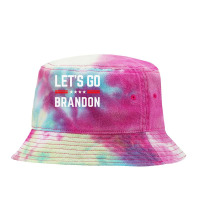 Let’s Go Brandon Conservative Us Flag America Gift Tie Dyed Bucket Hat | Artistshot