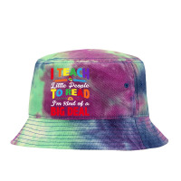 I Teach Little People To Read I'm Sort Of A Big Deal Tie Dyed Bucket Hat | Artistshot