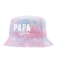 Papa Cycliste Tie Dyed Bucket Hat | Artistshot