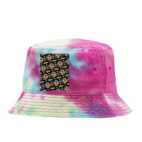 Retro Time Travel V2, Time Machine Tie Dyed Bucket Hat | Artistshot