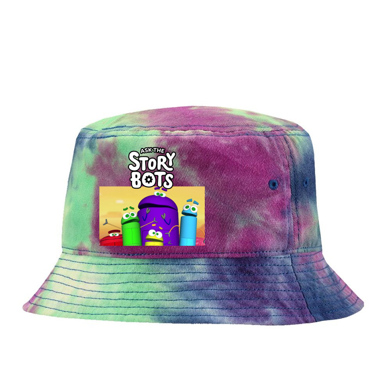 Ask The Storybots Tie Dyed Bucket Hat by bisnisharam | Artistshot