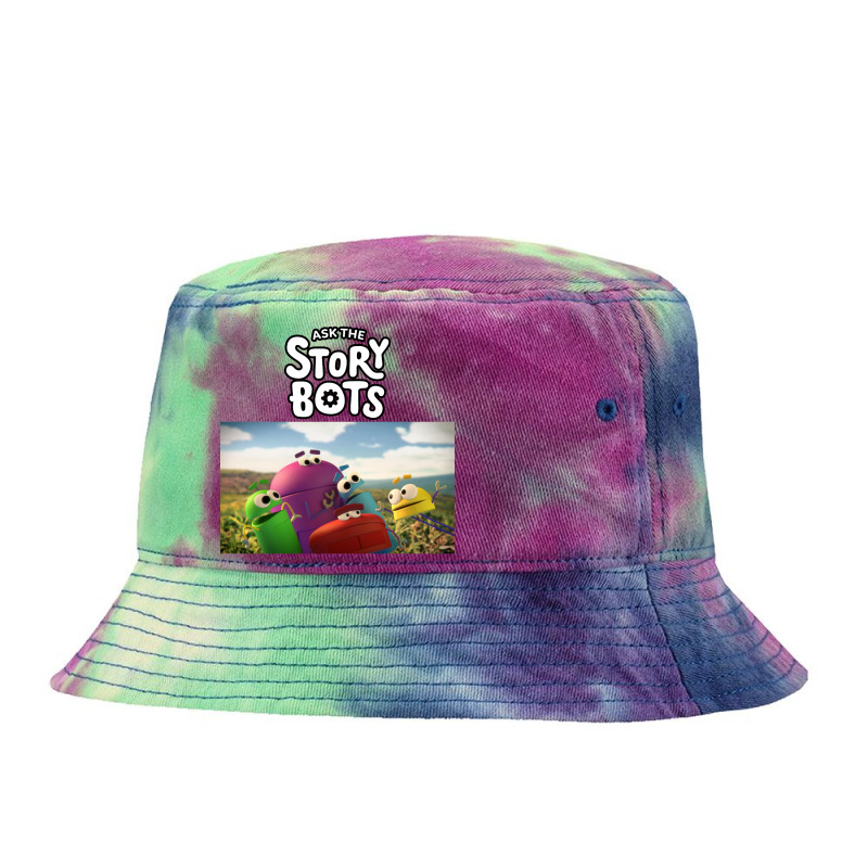 Ask The Storybots Tie Dyed Bucket Hat by bisnisharam | Artistshot