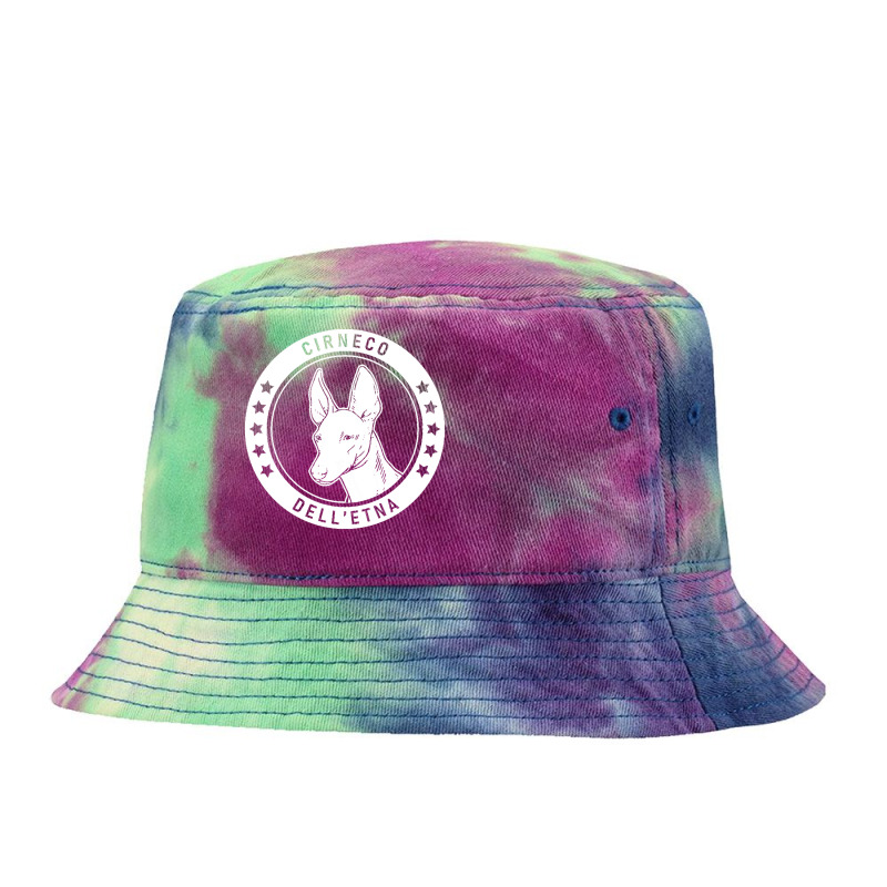 Cirneco Delletna T  Shirt Cirneco Dell' Etna Fan Gift T  Shirt Tie Dyed Bucket Hat | Artistshot