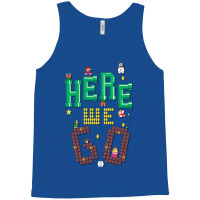 Mario - Here We Go Tank Top | Artistshot