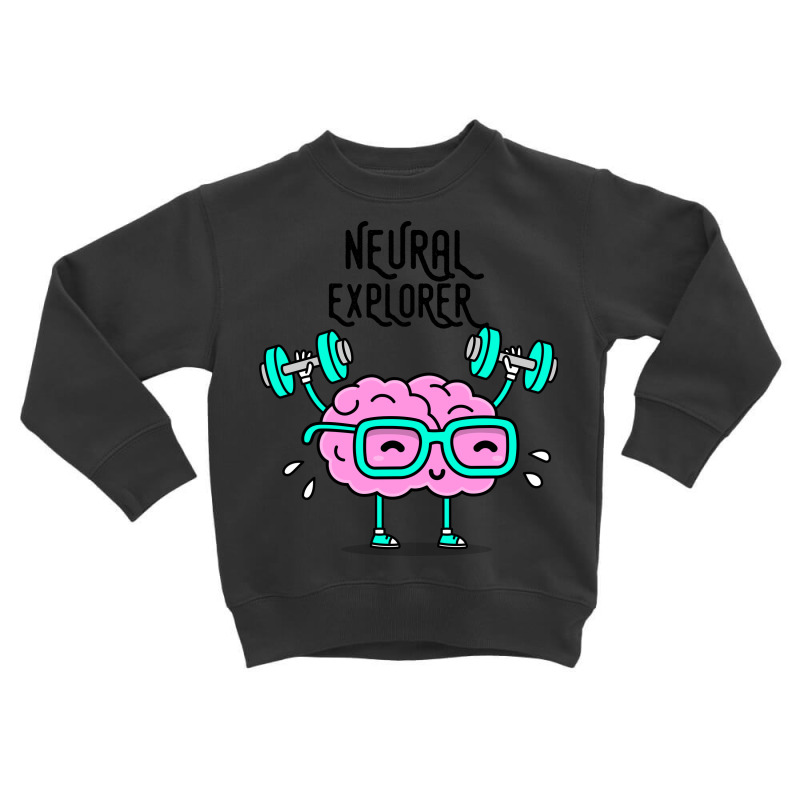 Mind In Motion Toddler Sweatshirt | Artistshot