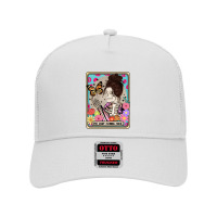 The Last Flying Fuck Funny Tarot Card Mesh Back Trucker Hat | Artistshot