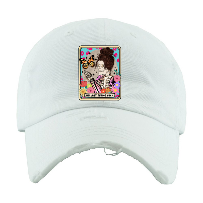 The Last Flying Fuck Funny Tarot Card Ponytail Cap by Oma's Magic World | Artistshot