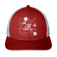 Birthday Square Root Math Problem Fun Calculation 6th T Shirt Snapback Trucker Cap | Artistshot