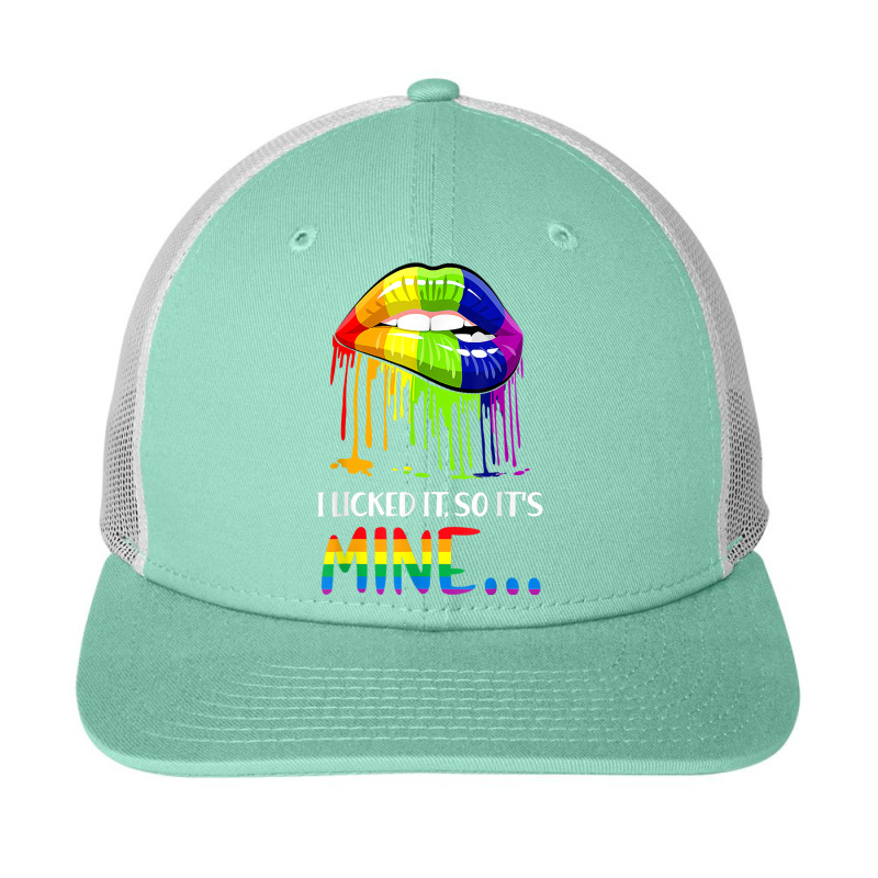 I Licked It So It Mine , Gay Pride Lgbt Snapback Trucker Cap by Hoang95 | Artistshot