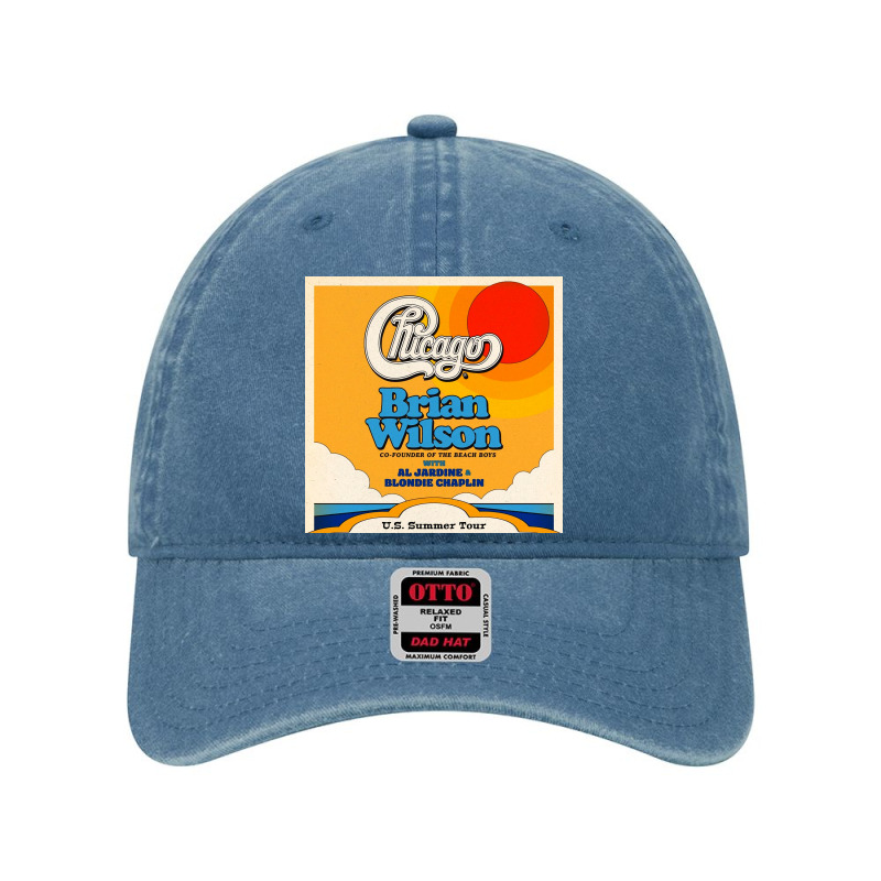 Chicago And Brian Wilson Summer Dyed Cap | Artistshot