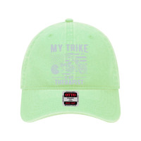 Triker Motorcycle Trikes Biker Dyed Cap | Artistshot