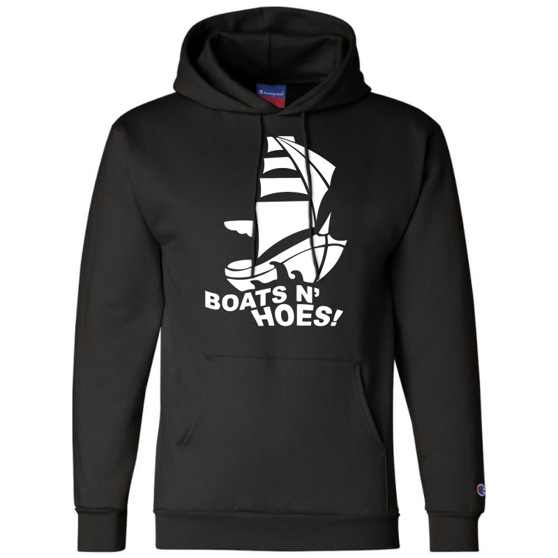 Boats N Hoes Funny Champion Hoodie | Artistshot