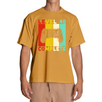 Neu 40. Geburtstag Männer Gamer Level 40 Urban Heavy T-shirt | Artistshot