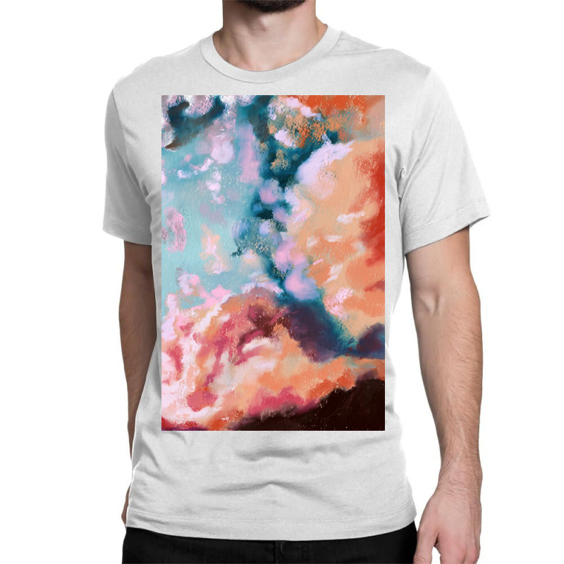 Magical Cloud Oil Painting Classic T-shirt by Doodle Intent | Artistshot