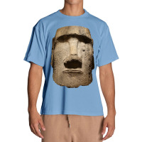 Easter Island Moai Statue Monolith World Mystery Urban Heavy T-shirt | Artistshot