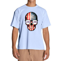 Lsu Tigers Skull Flag - Lsu - Apparel Urban Heavy T-shirt | Artistshot