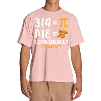 Funny Pi Day Math Teachers S Pie Men Women Pi Symbol Music Retro Urban Heavy T-shirt | Artistshot