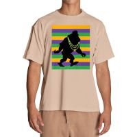 Mardi Gras Bigfoot Sasquatch Urban Heavy T-shirt | Artistshot