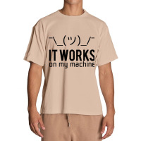 It Works On My Machine, It Works On My Machine Art, It Works On My Mac Urban Heavy T-shirt | Artistshot