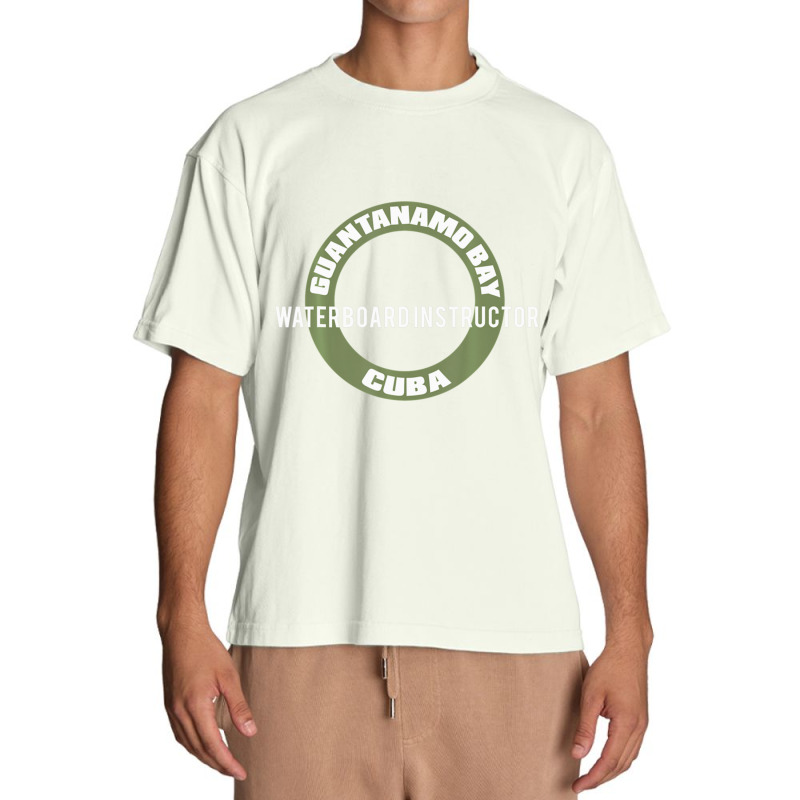 Funny Guantanamo Bay Cuba Waterboard Instructor Urban Heavy T-shirt | Artistshot