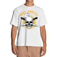 Bone Appetit Chef Funny Halloween Costume Cook Bon Appetit T Shirt Urban Heavy T-shirt | Artistshot