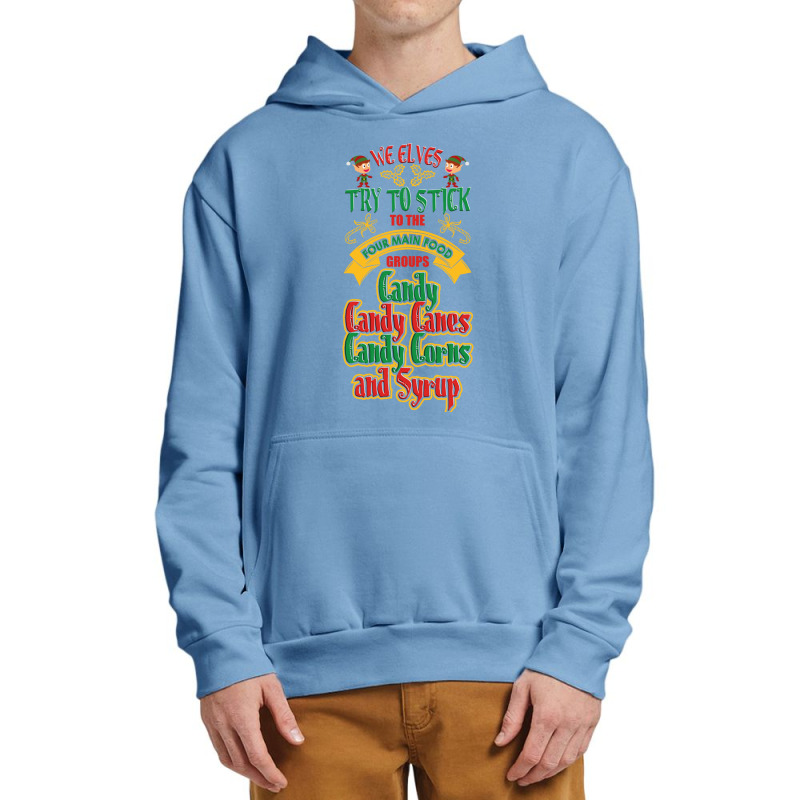 Elves Stick Four Main Groups Candy Canes Corns Syrup T Shirt Urban Pullover Hoodie by cm-arts | Artistshot