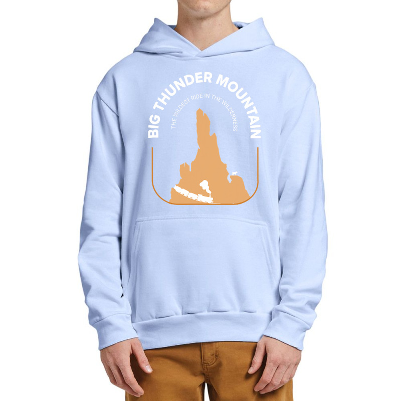 Big Mountain Thunder Theme Park Urban Pullover Hoodie | Artistshot