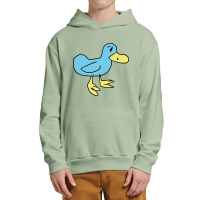 Blue Duck - That's Quacktastic! Urban Pullover Hoodie | Artistshot