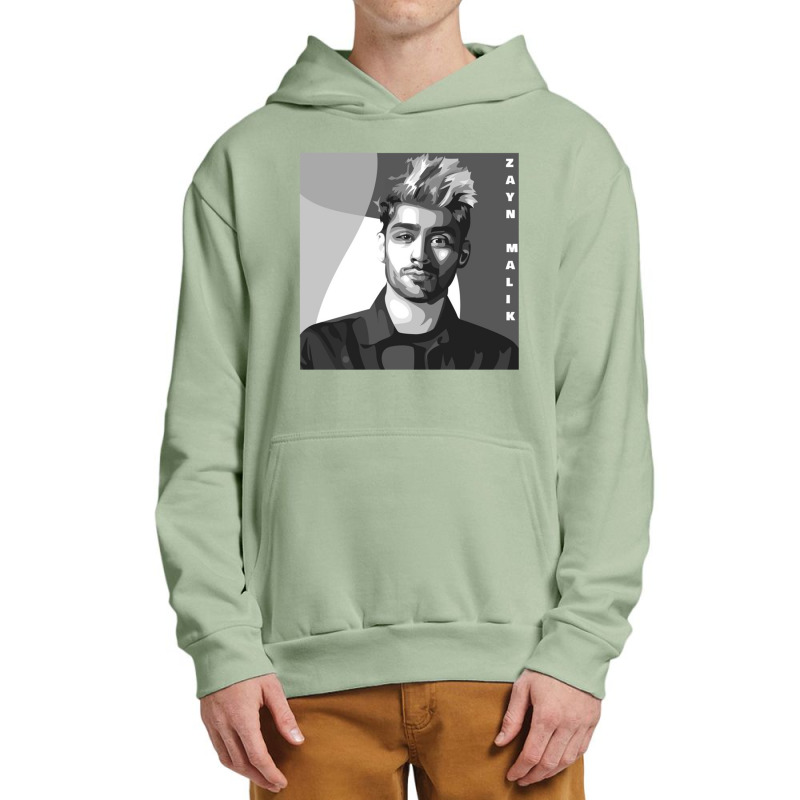 Zayn Malik Bw  One Direction Urban Pullover Hoodie by theweirdgotchiclub | Artistshot