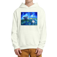 Dreaming Hare At Haroldstown Dolmen Urban Pullover Hoodie | Artistshot