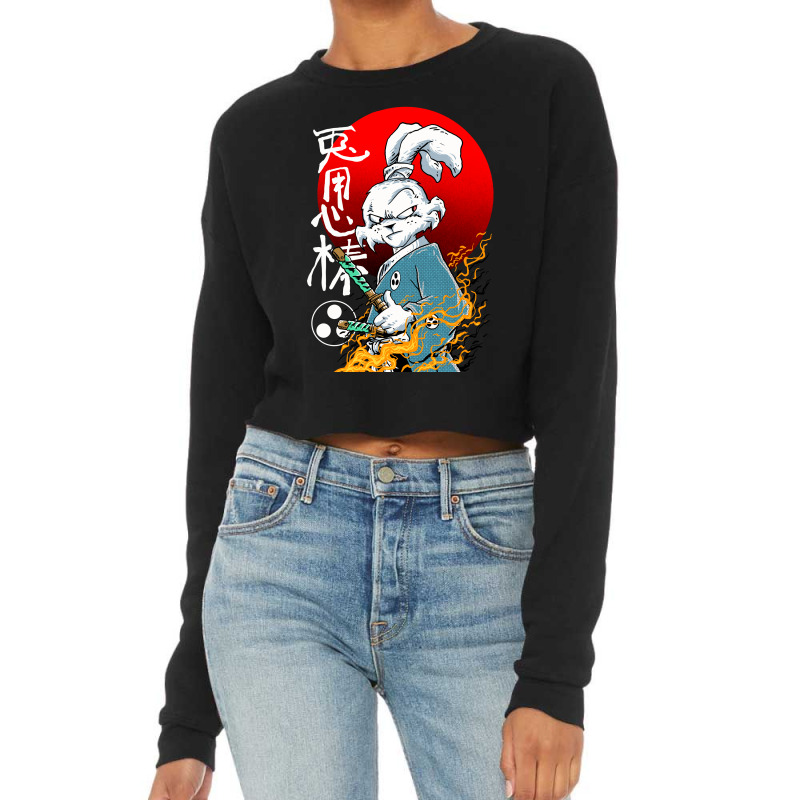 Usagi Yojimbo Cropped Sweater | Artistshot