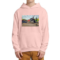 Cumbres And Toltec Narrow Gauge Railroad Chama New Mexico Yard Urban Pullover Hoodie | Artistshot