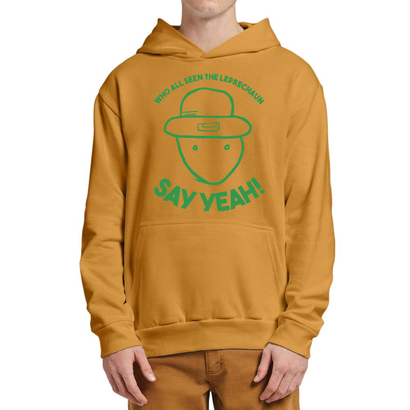 Amateur Leprechaun Sketch Mobile Alabama St Patrick's Day Urban Pullover Hoodie by trokeryth | Artistshot