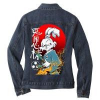 Usagi Yojimbo Ladies Denim Jacket | Artistshot