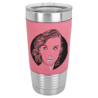 Vintage  Actress Pretty My Favorite People Leatherette Tumbler | Artistshot