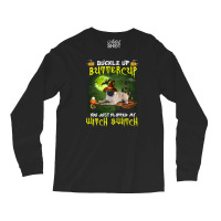 Pug Buckle Up Buttercup You Just Flipped My Witch Switch Long Sleeve Shirts | Artistshot