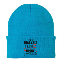 Dialysis Tech Gifts Women Funny Nurse Pun Urine Good Hands Beanie | Artistshot