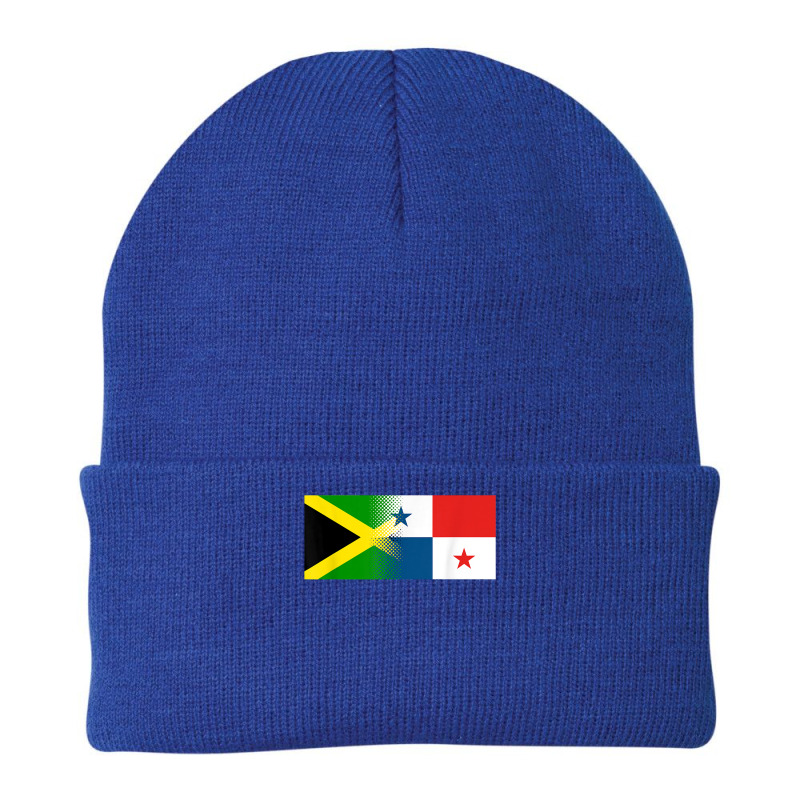 Jamaican Panamanian Flag Jamaica Panama T Shirt Beanie by AbidahToenges | Artistshot