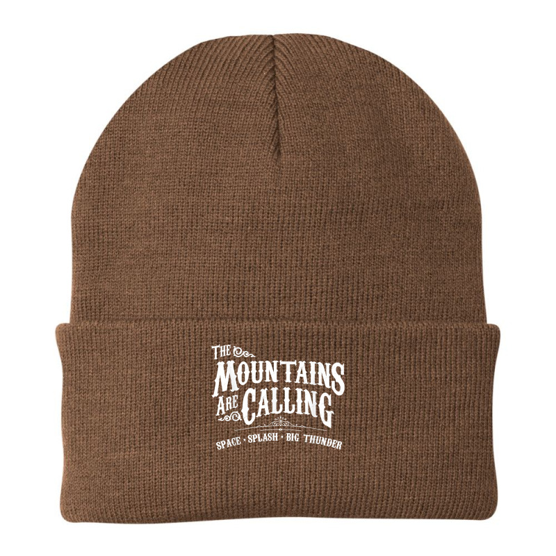 Mountains Are Calling Space Splash Big Thunder Theme Park T Shirt Beanie by FavorRoh | Artistshot