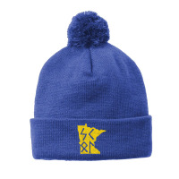 Skol Purple Yellow Vikings Runes Vintage Minnesota Gifts T Shirt Pom Pom Beanie | Artistshot