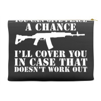 You Can Give Peace Accessory Pouches | Artistshot