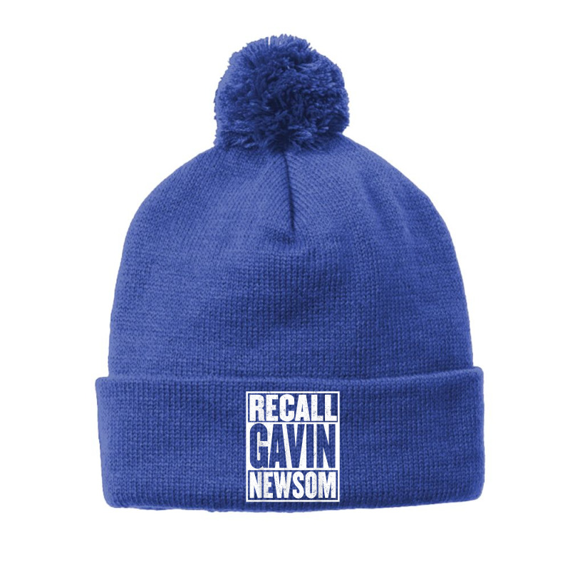 Recall Gavin Newsom Shirt California My Governor Is An Idiot T Shirt Pom Pom Beanie by AakritiRosek1997 | Artistshot