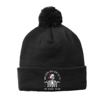 Xmas When You're Dead Inside But It's The Holiday Season Long Sleeve T Pom Pom Beanie | Artistshot