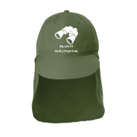 Private Investigator T Shirt Sun Shade Cap | Artistshot